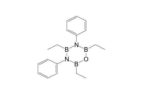 1,3-Diaza-2,4,6-tribora-5-oxacyclohexane, 2,4,6-triethyl-1,3-diphenyl-