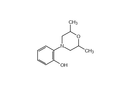 o-(2,6-dimethylmorpholino) phenol