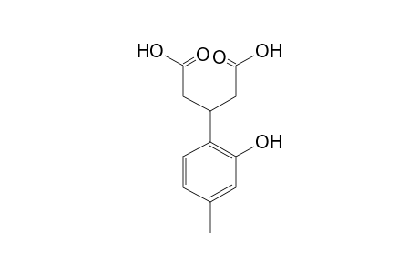 3-(2-hydroxy-p-tolyl)glutaric acid