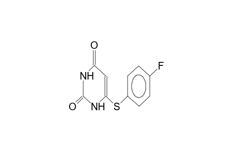 6-(4-fluorophenylthio)-1,2,3,4-tetrahydropyrimidin-2,4-dione