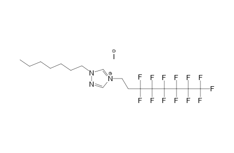 1-HEPTYL-4-(1H,1H,2H,2H-PERFLUOROOCTYL)-1,2,4-TRIAZOLIUM-IODIDE