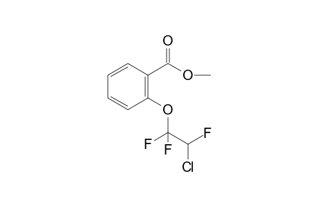 o-(2-chloro-1,1,2-trifluoroethoxy)benzoic acid, methyl ester