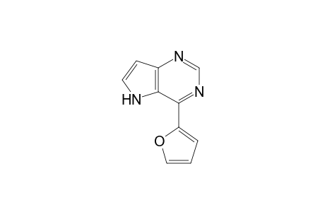 4-(2-Furyl)-5H-pyrrolo[3,2-d]pyrimidine