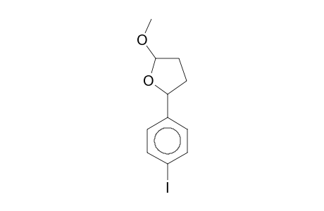 2-(4-Iodophenyl)-5-methoxytetrahydrofuran