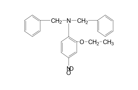 N-(2-ethoxy-4-nitrophenyl)dibenzylamine