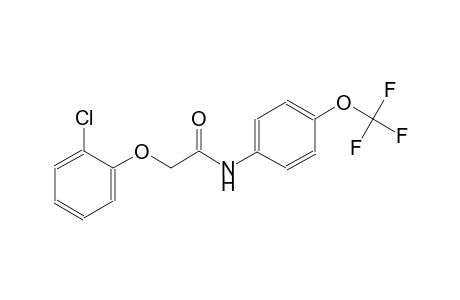 2-(2-chlorophenoxy)-N-[4-(trifluoromethoxy)phenyl]acetamide