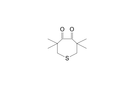 4,5-Thiepanedione, 3,3,6,6-tetramethyl-