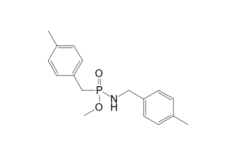 Phosphonamidic acid, N,P-bis[(4-methylphenyl)methyl]-, methyl ester