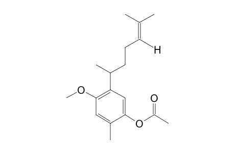 PARA-CURCUHYDROQUINONE-1-O-METHYLETHER-ACETATE