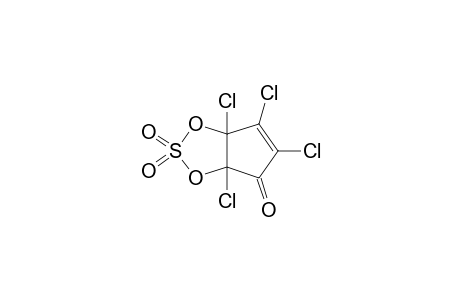 TETRACHLOROPENT-2-EN-1-ONE-4,5-SULFATE