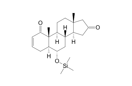 5.ALPHA.-ANDROST-2-ENE-6.ALPHA.-OL-1,16-DIONE-TRIMETHYLSILYL ETHER