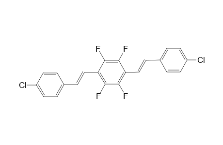 1,4-Bis[(E)-4-chlorostyryl]-2,3,5,6-tetrafluorobenzene