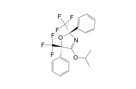 TRANS-2,5-DIHYDRO-4-ISOPROPOXY-2,5-DIPHENYL-2,5-BIS-(TRIFLUOROMETHYL)-1,3-OXAZOLE