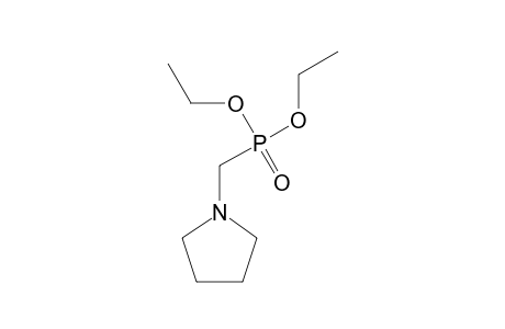 [(1-pyrrolidinyl)methyl]phosphonic acid, diethyl ester