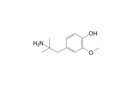 4-(2-amino-2-methylpropyl)-2-methoxyphenol