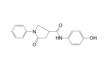 N-(4-Hydroxyphenyl)-5-oxo-1-phenyl-3-pyrrolidinecarboxamide