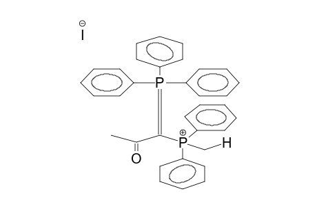 ALPHA-TRIPHENYLPHOSPHORANYLIDENE-ALPHA-ACETYLMETHYL(METHYL)DIPHENYLPHOSPHONIUM IODIDE