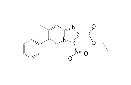 Ethyl 7-methyl-3-nitro-6-phenylimidazo[1,2-a]pyridine-2-carboxylate