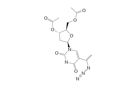 5-(1-AZIDOVINYL)-3',5'-DI-O-ACETYL-2'-DEOXYURIDINE;FRACTION-#1;MAJOR_PRODUCT