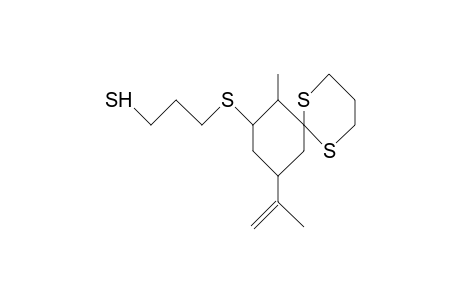 5'-ISOPROPYL-3'-(3-MERCAPTOPROPYLTHIO)-2'-METHYL-1,3-DITHIAN-2-SPIRO-1'-CYCLOHEXAN