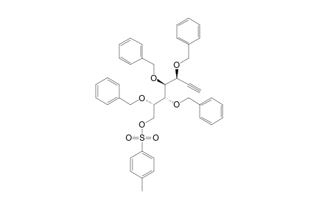 (2R,3R,4R,5R)-2,3,4,5-TETRA-O-BENZYL-1-O-(TOLYL-4-SULFONYL)-HEPT-6-YNE-1,2,3,4,5-PENTOL