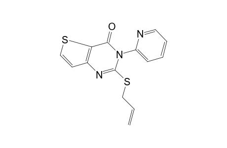 2-(ALLYLTHIO)-3-(2-PYRIDYL)THIENO[3,2-d]PYRIMIDIN-4(3H)-ONE