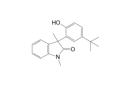 3-(5-tert-butyl-2-hydroxyphenyl)-1,3-dimethylindolin-2-one