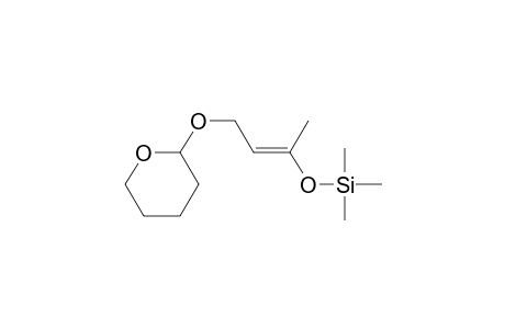 Silane, trimethyl[[1-methyl-3-[(tetrahydro-2H-pyran-2-yl)oxy]-1-propenyl]oxy]-, (E)-