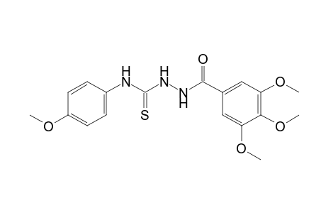 4-(p-methoxyphenyl)-3-thio-1-(3,4,5-trimethoxybenzoyl)semicarbazide