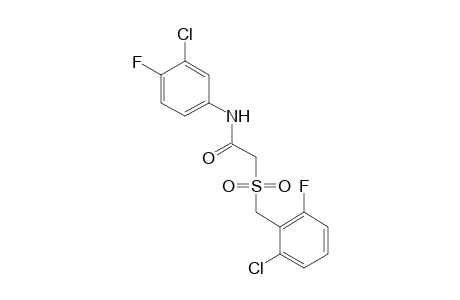 3'-chloro-2-[(2-chloro-6-fluorobenzyl)sulfonyl]-4'-fluoroacetanilide