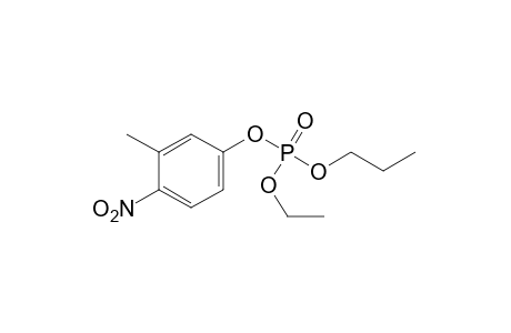 phosphoric acid, ethyl 4-nitro-m-tolyl propyl ester