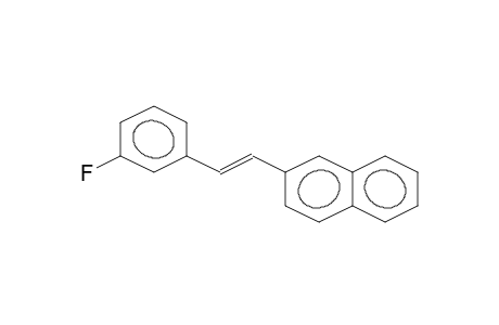 TRANS-BETA-NAPHTH-1-YL-META-FLUOROSTYRENE