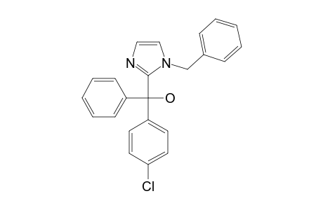 1-BENZYL-alpha-(p-CHLOROPHENYL)-alpha-PHENYLIMIDAZOLE-2-METHANOL