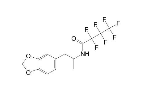 3,4-Methylenedioxyamphetamine HFBA Derivative