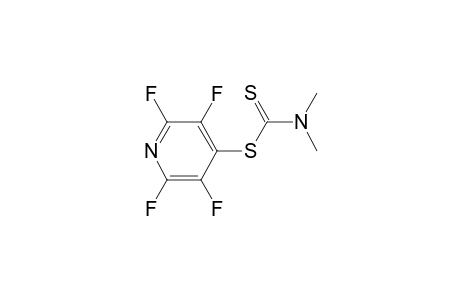 2,3,5,6-TETRAFLUORO-4-PYRIDYL_N,N-DIMETHYLDITHIOCARBAMATE