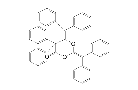 2,6-Bis(diphenylmethylene)-5,5-diphenyl-1,3-dioxan-4-one