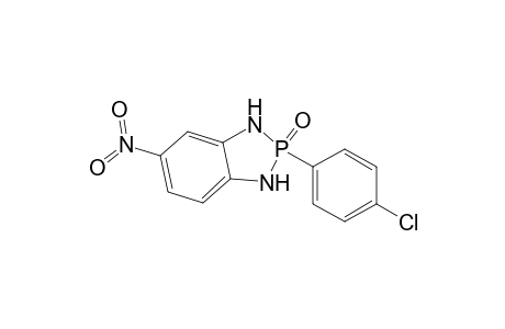 2-(4-CHLOROPHENYL)-1,3-DIHYDRO-5-NITRO-1,3,2-BENZODIAZAPHOSPHOL-2-ONE