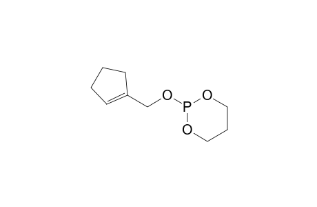 2-(Cyclopenten-1-ylmethoxy)-1,3,2-dioxaphosphorinane