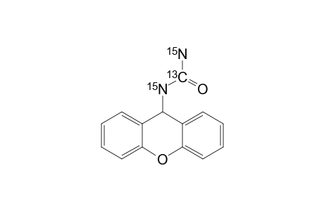 N-9H-XANTHEN-9-YL-UREA;N15/C13-LABELLED