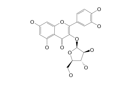 QUERCETIN-3-BETA-D-ARABINOFURANOSIDE