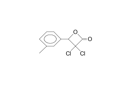 3,3-DICHLORO-4-m-TOLYL-2-OXETANONE