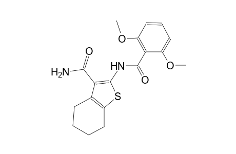 benzo[b]thiophene-3-carboxamide, 2-[(2,6-dimethoxybenzoyl)amino]-4,5,6,7-tetrahydro-