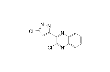 2-CHLORO-3-(3-CHLORO-1H-PYRAZOL-5-YL)-QUINOXALINE