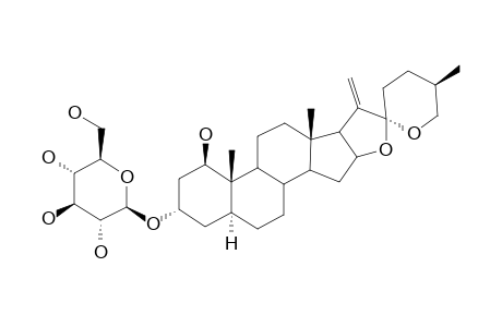 (25S)-5-ALPHA-SPIROST-20-ENE-1-BETA,3-ALPHA-DIOL-3-O-BETA-D-GLUCOPYRANOSIDE