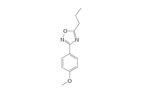 3-(PARA-ANISYL)-5-(N-PROPYL)-1,2,4-OXADIAZOLE