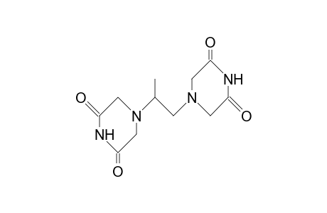 1,2-Bis(3,5-dioxo-1-piperazinyl)-propane