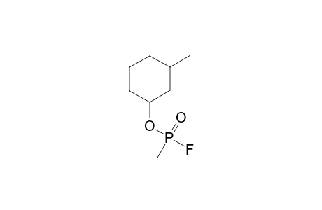 3-Methylcyclohexyl methylphosphonofluoridoate