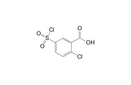 Benzoic acid, 2-chloro-5-(chlorosulfonyl)-