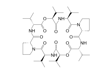 CYCLO[-(D-VAL-L-PRO-L-VAL-D-HYI)2-]