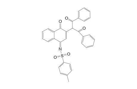 (NE)-N-[3-(1,3-dioxo-1,3-diphenylpropan-2-yl)-4-oxo-1-naphthalenylidene]-4-methylbenzenesulfonamide